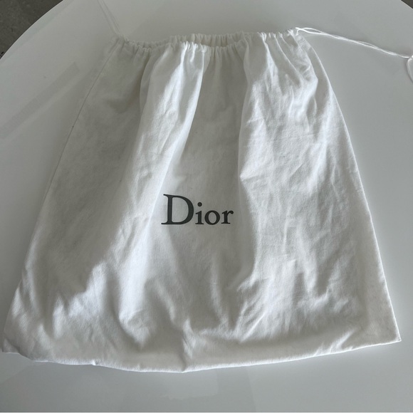 Lady Dior Soft Red Lambskin Leather Large Shopper Tote Authenticity card dustbag - Picture 13 of 13